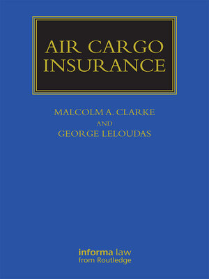 cover image of Air Cargo Insurance
